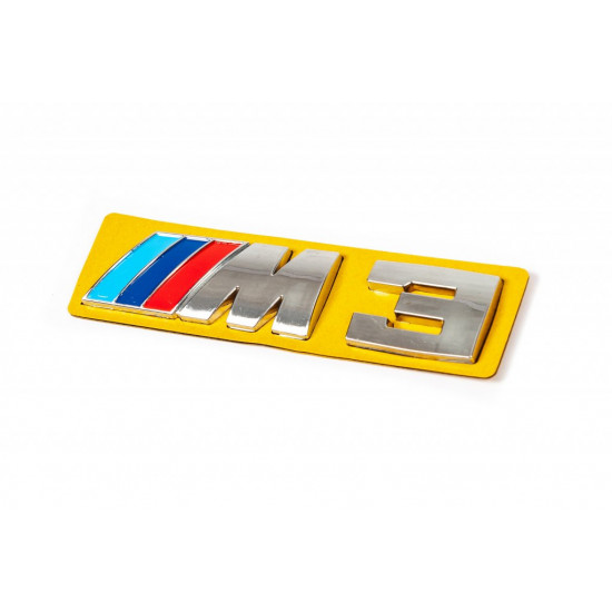 Емблема M3 (120мм на 27мм) для BMW 3 серія E-46 1998-2006 рр Емблема M3 (120мм на 27мм) для BMW 3 серія E-46 1998-2006 рр