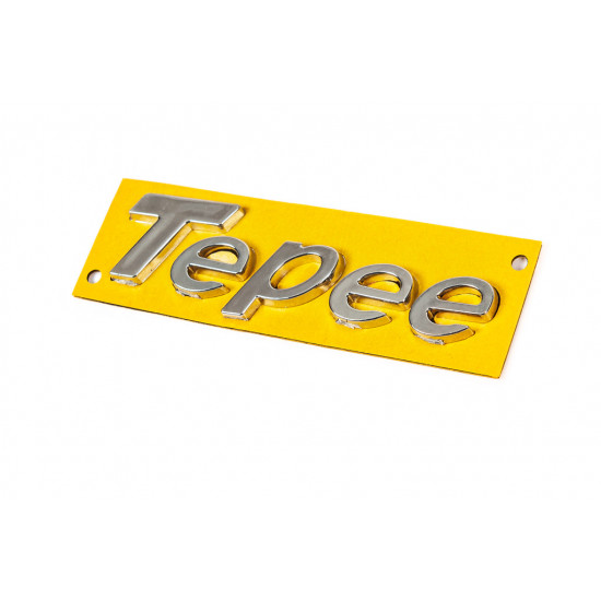 Напис Tepee (105мм на 25мм) для Peugeot Partner Tepee 2008-2018рр Напис Tepee (105мм на 25мм) для Peugeot Partner Tepee 2008-2018рр