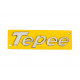 Напис Tepee (105мм на 25мм) для Peugeot Partner Tepee 2008-2018рр Напис Tepee (105мм на 25мм) для Peugeot Partner Tepee 2008-2018рр