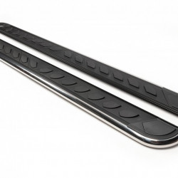 Бокові пороги Maydos V1 (2 шт., Нерж) для Range Rover IV L405 2013-2021 рр