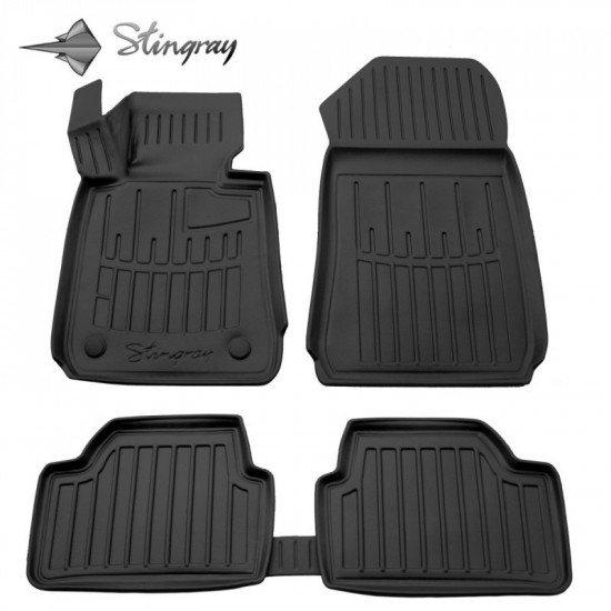 Килимки Stingray 3D (5 шт, поліуретан) для BMW 1 серія E81/82/87/88 2004-2011рр Килимки Stingray 3D (5 шт, поліуретан) для BMW 1 серія E81/82/87/88 2004-2011рр