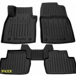 Килимки Stingray 3D (для -20242, 5 шт, поліуретан) для Nissan Qashqai 2010-2014рр