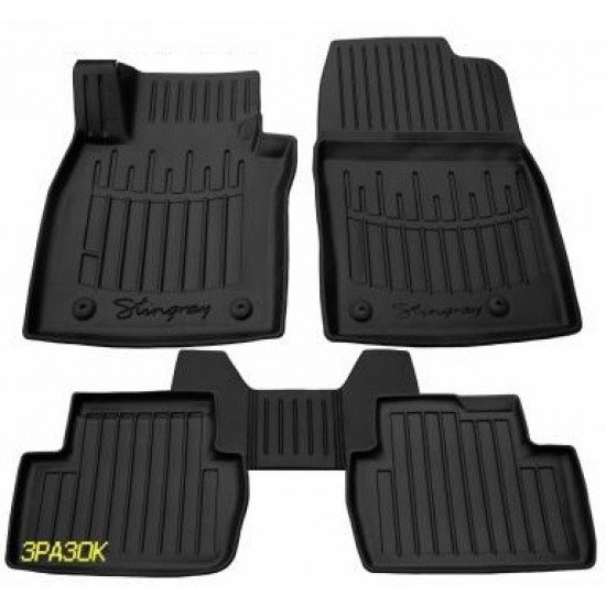 Килимки Stingray 3D (для -20242, 5 шт, поліуретан) для Nissan Qashqai 2010-2014рр Килимки Stingray 3D (для -20242, 5 шт, поліуретан) для Nissan Qashqai 2010-2014рр