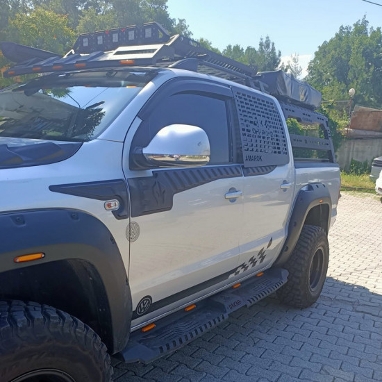 Верхні молдинги дверей (6 шт, ABS) для Volkswagen Amarok 2010-2022 рр