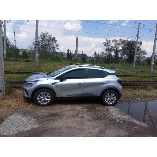 Рейлінги Skyport (сірий мат) для Renault Captur 2013-2019 рр