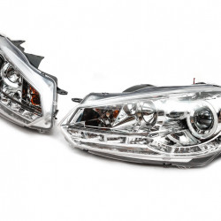 Передні фари Silver (2 шт, LED) для Volkswagen Golf 6