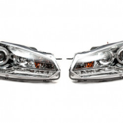 Передні фари Silver (2 шт, LED) для Volkswagen Golf 6