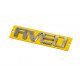 Напис AVEO 96462533 (115мм на 23мм) для Chevrolet Aveo T300 2011-2024 рр Напис AVEO 96462533 (115мм на 23мм) для Chevrolet Aveo T300 2011-2024 рр