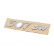 Напис 307 SW (175мм на 30мм) для Peugeot 307 Напис 307 SW (175мм на 30мм) для Peugeot 307