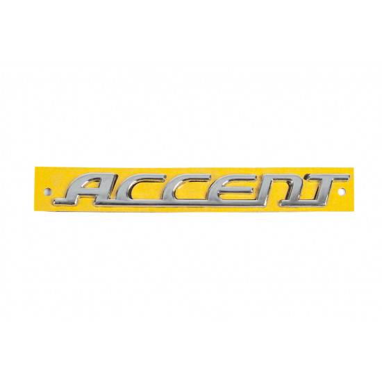 Напис Accent (155мм на 18мм) для Hyundai Accent 2006-2010 рр Напис Accent (155мм на 18мм) для Hyundai Accent 2006-2010 рр