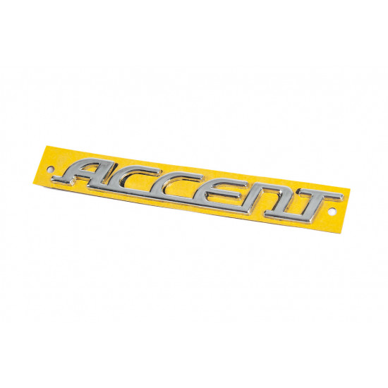 Напис Accent (155мм на 18мм) для Hyundai Accent 2006-2010 рр Напис Accent (155мм на 18мм) для Hyundai Accent 2006-2010 рр