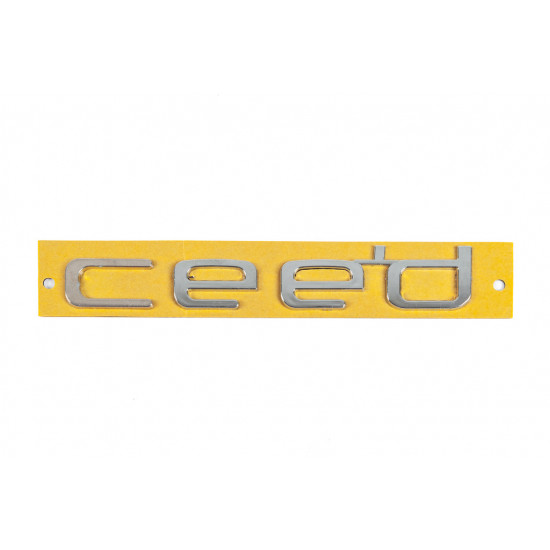 Напис Ceed 86320-A2200 (25мм на 151мм) для Kia Ceed 2012-2018 рр