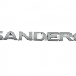 Напис Sandero (270мм на 21мм) для Dacia Sandero 2007-2013 рр