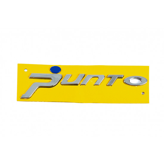 Напис Punto для Grande (синя точка, 1518a) для Fiat Punto Grande/EVO 2006-2018 рр Напис Punto для Grande (синя точка, 1518a) для Fiat Punto Grande/EVO 2006-2018 рр