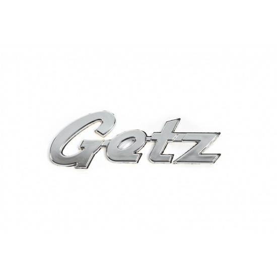 Напис Getz (100мм на 38мм) для Hyundai Getz Напис Getz (100мм на 38мм) для Hyundai Getz