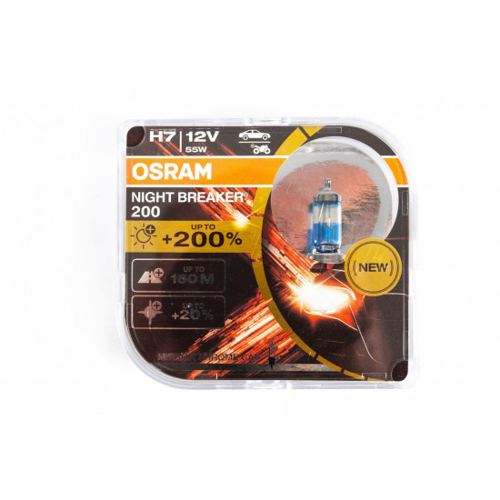 Лампа головного світла Osram H7 55W Night Breaker -2024200% 64210nb200