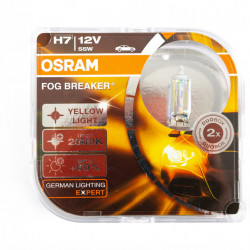 Лампа головного світла Osram H7 55W Fog Breaker 62210FBR