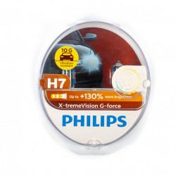 Лампа головного світла Philips H7 55W 12972XVG X-treme Vision G-Force -2024130%