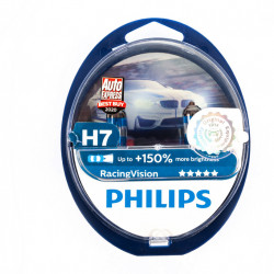 Лампа головного світла Philips H7 55W 12972RV Racing Vision 150%