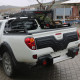 Пластикова накладка на кришку багажника для Mitsubishi L200 2006-2015 рр