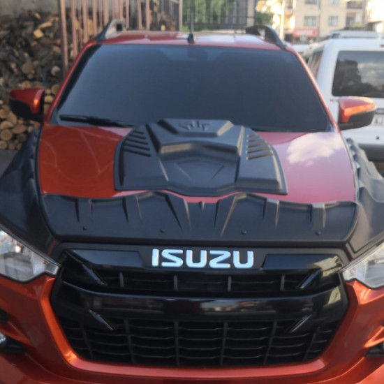 Накладка на капот (ABS) для Isuzu D-Max 2019-2024 рр