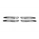 Накладки на ручки Carmos (4 шт, нерж) для Peugeot 308 2014-2021 рр Накладки на ручки Carmos (4 шт, нерж) для Peugeot 308 2014-2021 рр