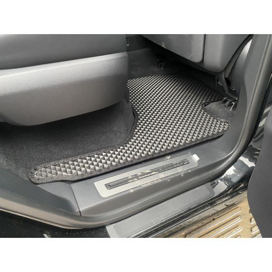 Килимки в салон (EVA, чорні) для Lexus LX 500d/600 Килимки в салон (EVA, чорні) для Lexus LX 500d/600