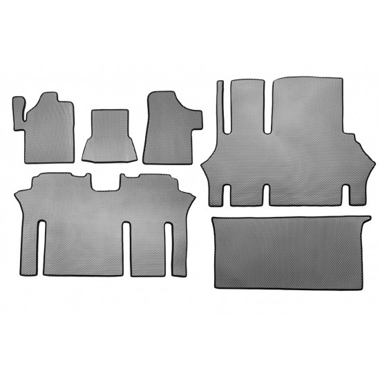 Килимки EVA V2 (повний салон, сірі) для Mercedes Vito W639 2004-2015рр Килимки EVA V2 (повний салон, сірі) для Mercedes Vito W639 2004-2015рр