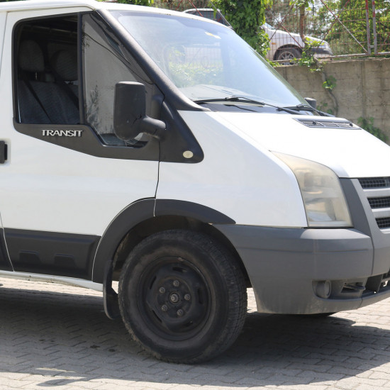 Накладки на арки EuroCap 2006-2013 (6 шт, ABS, коротка база) для Ford Transit рр