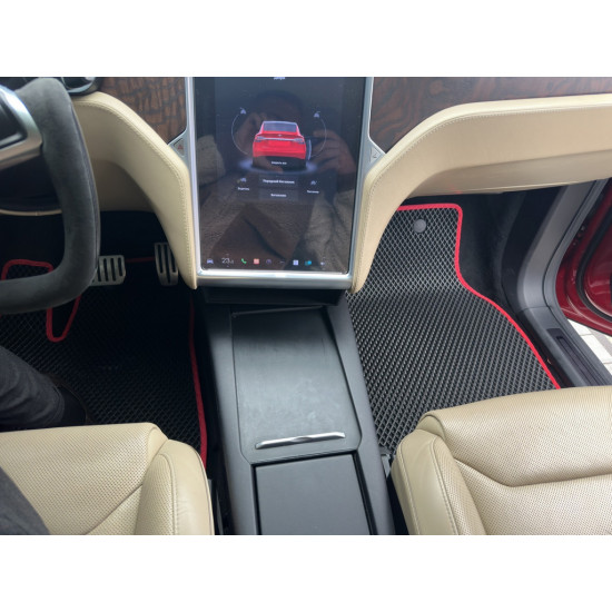 Килимки EVA (чорні) для Tesla Model X Килимки EVA (чорні) для Tesla Model X