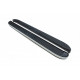 Бокові пороги Tayga Grey (2 шт., алюміній) для Renault Kangoo 1998-2008 рр Бокові пороги Tayga Grey (2 шт., алюміній) для Renault Kangoo 1998-2008 рр