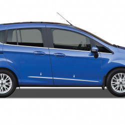 Молдинг дверний OmsaLine (4 шт, нерж) для Ford B-Max 2012-2017 рр