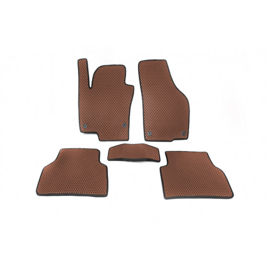 Килимки EVA (Коричневий) для Volkswagen Tiguan 2007-2016 рр Килимки EVA (Коричневий) для Volkswagen Tiguan 2007-2016 рр