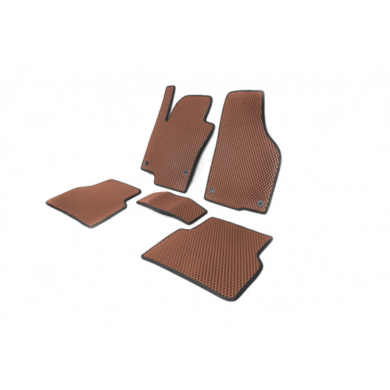 Килимки EVA (Коричневий) для Volkswagen Tiguan 2007-2016 рр Килимки EVA (Коричневий) для Volkswagen Tiguan 2007-2016 рр