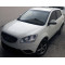 Бокові пороги Allmond Black (2 шт., Алюміній) для SsangYong Korando 2010-2019