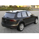 Бокові пороги Allmond Black (2 шт., алюміній) для Volkswagen Touareg 2010-2018 рр