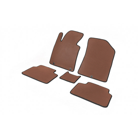 Килимки EVA (Коричневий) для Hyundai I-30 2012-2017 рр Килимки EVA (Коричневий) для Hyundai I-30 2012-2017 рр