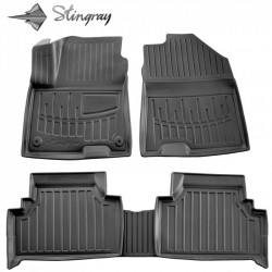 Килимки Stingray 3D Electric (2018-...) (Europe) (5 шт, поліуретан) для Hyundai Kona