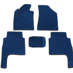 Килимки EVA (сині) 2010-2012 для Hyundai Santa Fe 2 рр