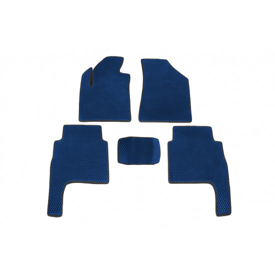 Килимки EVA (сині) 2010-2012 для Hyundai Santa Fe 2 рр Килимки EVA (сині) 2010-2012 для Hyundai Santa Fe 2 рр