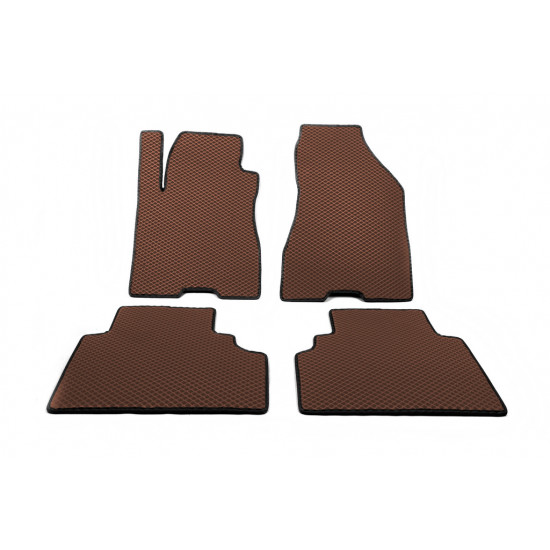 Килимки EVA (Коричневий) для Hyundai Tucson JM 2004-2024 рр Килимки EVA (Коричневий) для Hyundai Tucson JM 2004-2024 рр