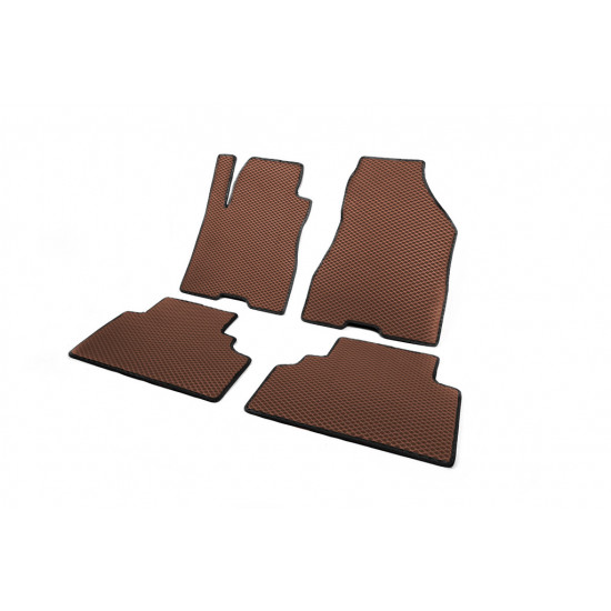 Килимки EVA (Коричневий) для Hyundai Tucson JM 2004-2024 рр Килимки EVA (Коричневий) для Hyundai Tucson JM 2004-2024 рр