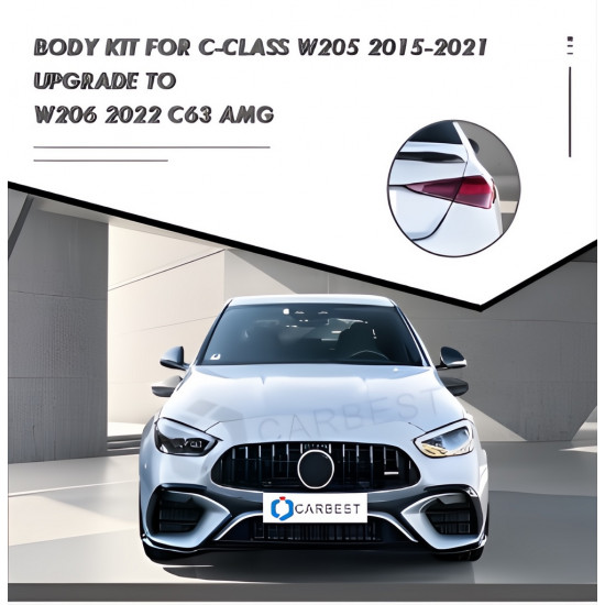 Комплект рестайлінгу в W206 AMG для Mercedes C-сlass W205 2014-2021рр