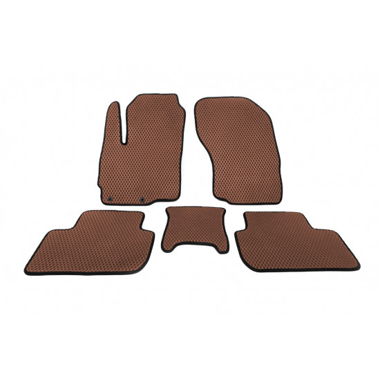Килимки EVA (Коричневий) для Mitsubishi Outlander 2012-2021 рр Килимки EVA (Коричневий) для Mitsubishi Outlander 2012-2021 рр