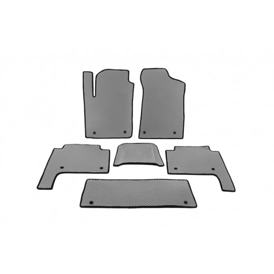 Килимки салону 3 ряди (EVA, Сірий) для Nissan Patrol Y62 2010-2024 рр Килимки салону 3 ряди (EVA, Сірий) для Nissan Patrol Y62 2010-2024 рр