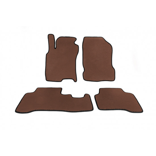 Килимки EVA (Коричневий) для Nissan X-trail T30 2002-2007рр Килимки EVA (Коричневий) для Nissan X-trail T30 2002-2007рр