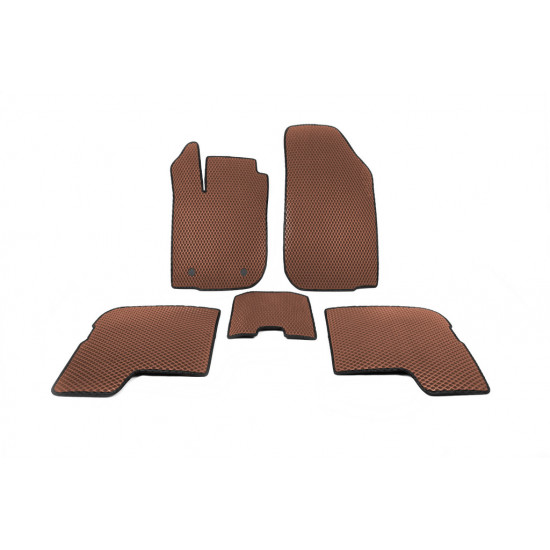 Килимки EVA (Коричневий) для Renault Logan I 2005-2008 рр Килимки EVA (Коричневий) для Renault Logan I 2005-2008 рр