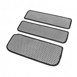 Килимки на пороги (3 шт, EVA, Сірий) для Nissan Primastar 2002-2014рр
