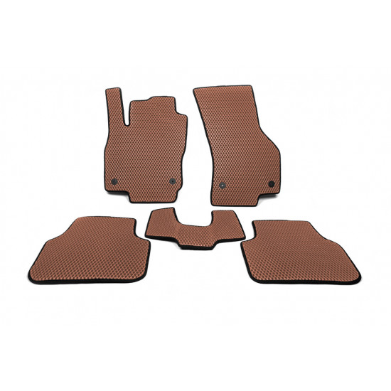 Килимки EVA (Коричневий) для Skoda Octavia III A7 2013-2019рр Килимки EVA (Коричневий) для Skoda Octavia III A7 2013-2019рр