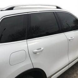 Рейлінги Skyport (сірий мат) для Volkswagen Touareg 2010-2018 рр